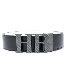 logo plaque belt 