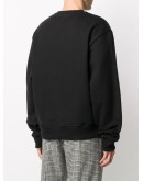 embroidered-logo sweatshirt