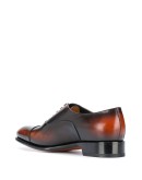 burnished derby shoes