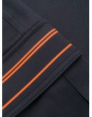 contrast-trim trousers