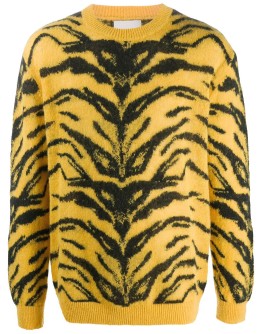 tiger knit jumper