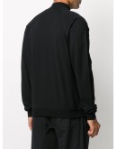 mock-neck sweatshirt 