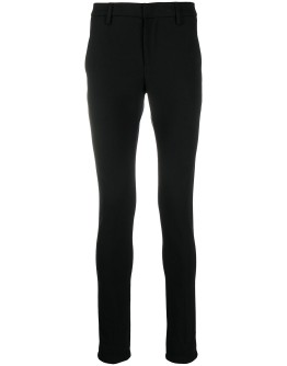 slim-fit jersey trousers