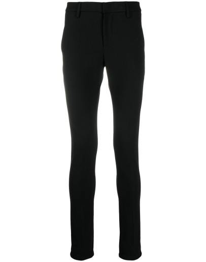 slim-fit jersey trousers