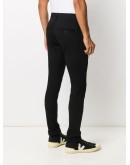 slim-fit jersey trousers