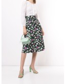 Avi floral print A-line skirt 
