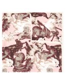 horse-print silk scarf