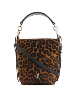 Varenne leopard-print bucket bag