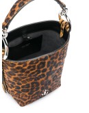 Varenne leopard-print bucket bag