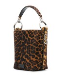 Varenne leopard-print bucket bag