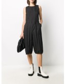 pleated jumpsuit