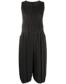 pleated jumpsuit