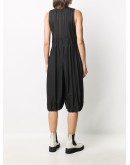 pleated jumpsuit