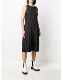 pleated jumpsuit