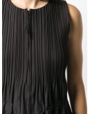 pleated jumpsuit