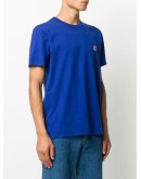 logo-patch cotton T-shirt