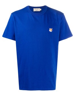logo-patch cotton T-shirt