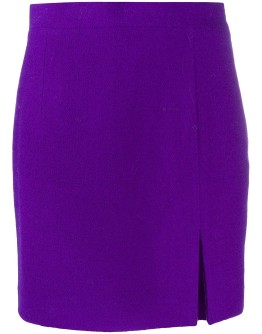 high waist mini skirt