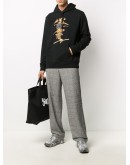 graphic-print hoodie