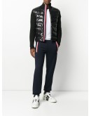 stripe-detail padded jacket