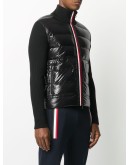 stripe-detail padded jacket