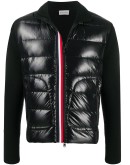 stripe-detail padded jacket