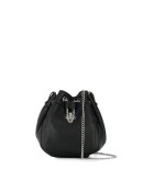 ruched cross body bag
