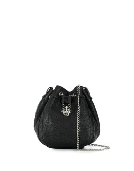 ruched cross body bag