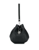 ruched cross body bag