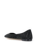 rhinestone-embellished ballerina shoes