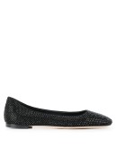 rhinestone-embellished ballerina shoes