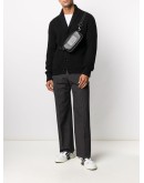button-up cashmere cardigan