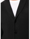 button-up cashmere cardigan