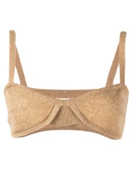 Eda cashmere bralette top