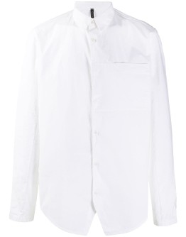 tailored long-sleeved shirt