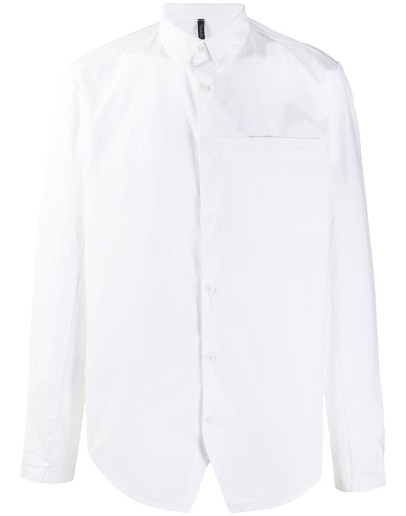 tailored long-sleeved shirt