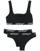two-pack logo-waistband Brazilian-cut briefs