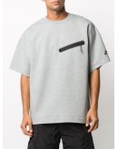 side zip T-shirt