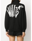 intarsia-knit roll-neck jumper