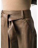 tie-waist A-line skirt 