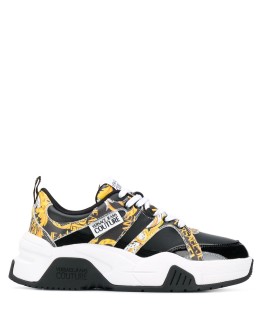 baroque print sneakers