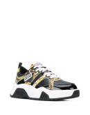 baroque print sneakers