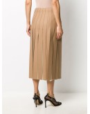  fringed-edge midi skirt 