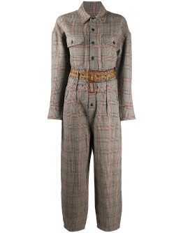 belted jumpsuit