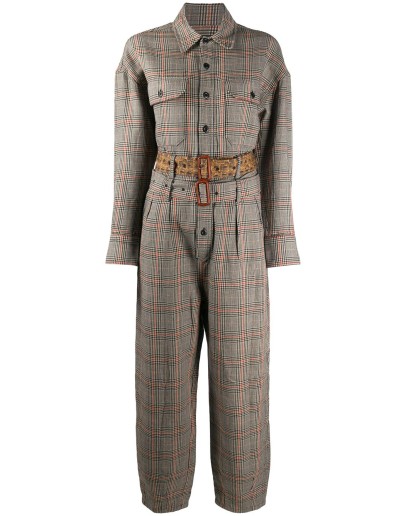 belted jumpsuit