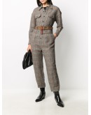 belted jumpsuit