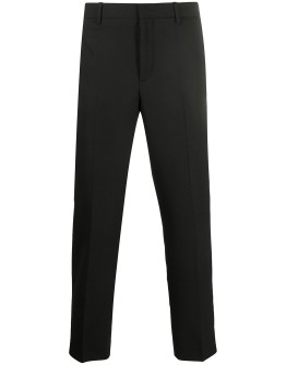  stripe-detail cropped trousers 