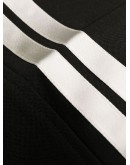  stripe-detail cropped trousers 