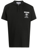 Double Question Mark short-sleeve polo shirt