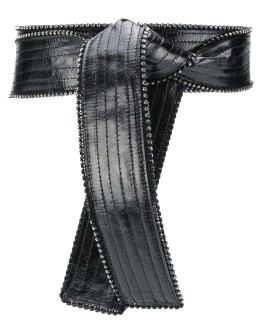 tie-waist belt